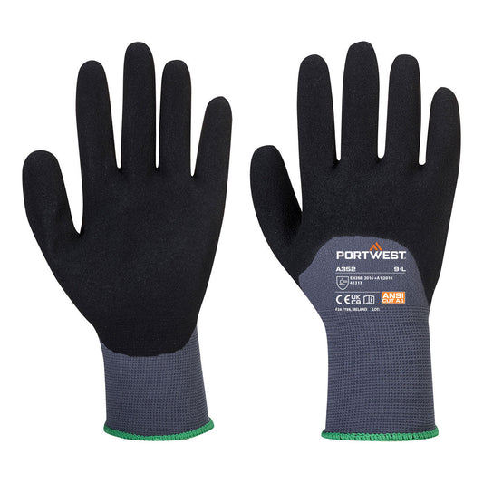 Portwest Dermiflex Ultra Handschuh – A352 – Grau/Schwarz