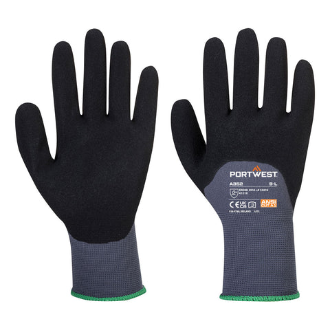 Portwest Dermiflex Ultra Handschuh – A352 – Grau/Schwarz