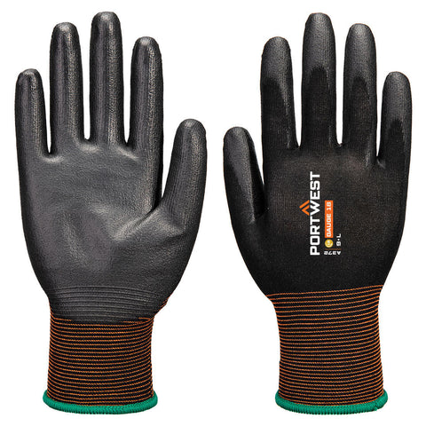 Portwest GP Grip 18 PU Handschuh – A372 – Schwarz