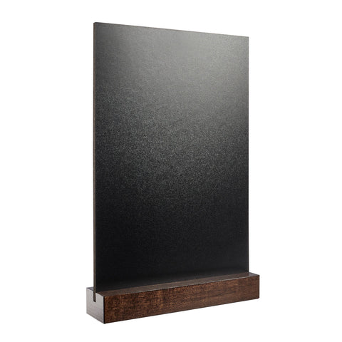 Tischkreidetafel Aufsteller mit Holzsockel