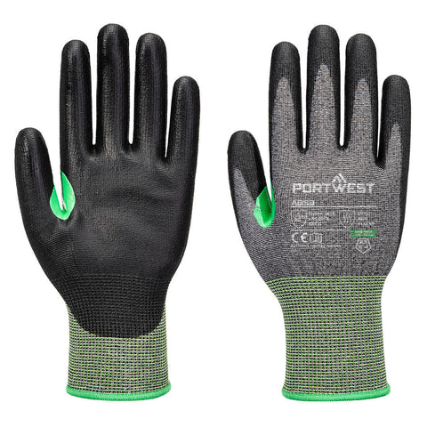 Portwest CS C15 PU-Schnittschutzhandschuh – A638 – Grau/Schwarz