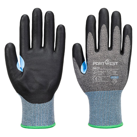 Portwest CS D15 Nitril Schnittschutzhandschuh – A644 – Grau/Schwarz