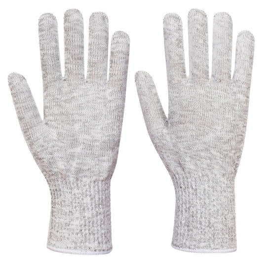 Portwest AHR 10 Lebensmittelhandschuh Liner - 1 Handschuh – A657 – Grau