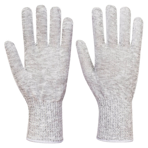 Portwest AHR 10 Lebensmittelhandschuh Liner - 1 Handschuh – A657 – Grau