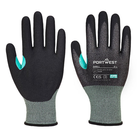 Portwest CS Cut E18 Nitril – A661 – Schwarz