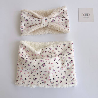 Floral Baby Headband – Winter Ear Warmer