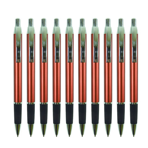 Duke Kugelschreiber 10er Set – Parker-Mine, 13,5 cm, ergonomisch