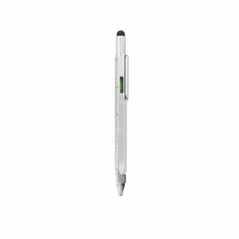 Workman's Multi Tool Alu 8-in-1 Konstruktionsstift – Sechskant, Wasserwaage & Touch