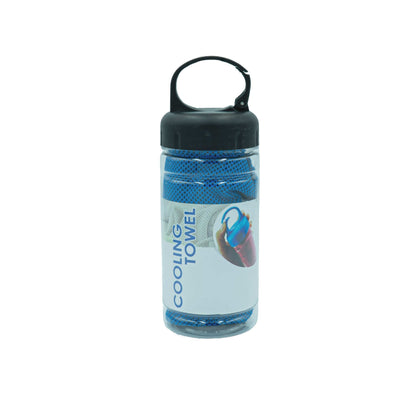 Feel Cool Kühltuch mit Karabinerflasche