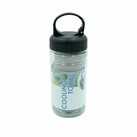 Feel Cool Kühltuch mit Karabinerflasche
