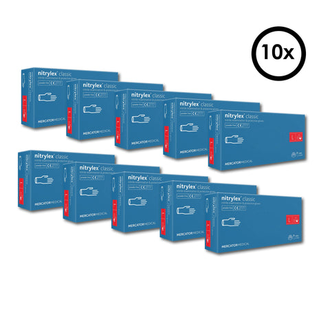 Mercator Nitrylex Classic Handschuhe – 10 x 100 Stk.