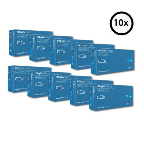 Mercator Nitrylex Classic Handschuhe – 10 x 100 Stk.