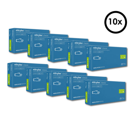 Mercator Nitrylex Classic Handschuhe – 10 x 100 Stk.