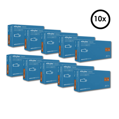 Mercator Nitrylex Classic Handschuhe – 10 x 100 Stk.