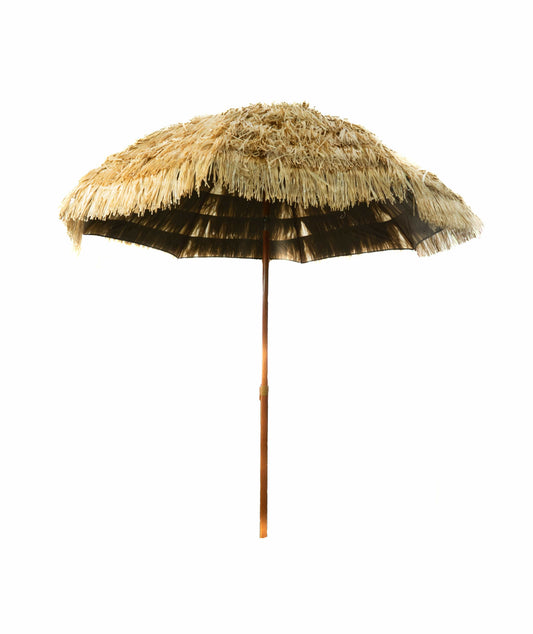 Hawaii Sonnenschirm – neigbar, klappbar & für Strand & Garten