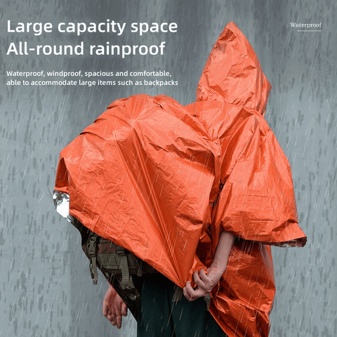 Stormfighter Alu-Poncho – Wasserabweisend, Leicht & Faltbar