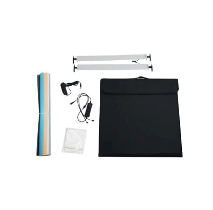 Fotobox 60x60x60cm – 5 Hintergründe für Professionelle Produktfotos