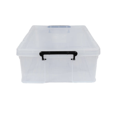 ClearBox Co - Stackable Storage Box 50L - Organize Easily, Stack & Save Space 📦✨