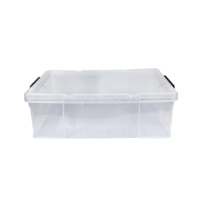 ClearBox Co - Stackable Storage Box 50L - Organize Easily, Stack & Save Space 📦✨