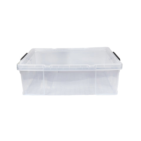 ClearBox Co - Stackable Storage Box 50L - Organize Easily, Stack & Save Space 📦✨