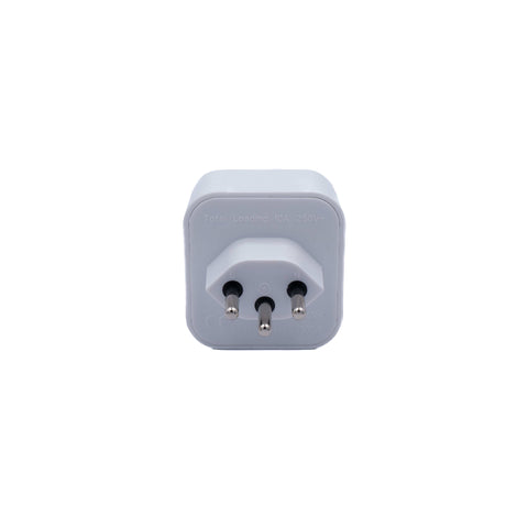 UK-zu-CH Steckdosenadapter – Kompakt & Reisefreundlich