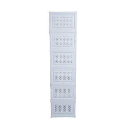Schuhboxen 6er-Set – Stapelbar & Platzsparend