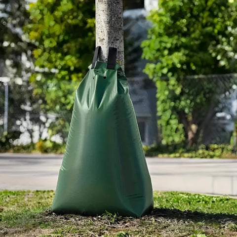 Baum-Bewässerungssack 75L – Tröpfchenbewässerung 5-10h & UV-Schutz