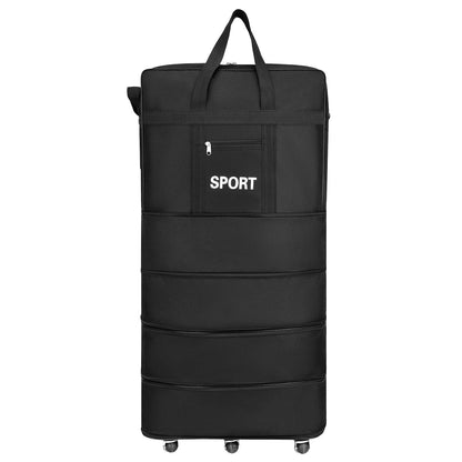 XXL Transporttasche Faltbar mit Rädern – 80L, 73x45x105cm