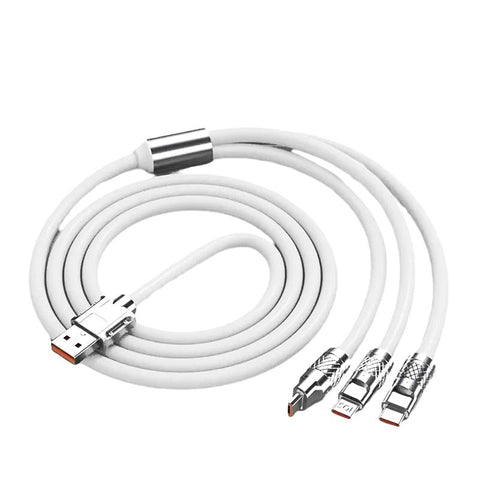 NovaCharge - 3-in-1 Multi-Charger Cable - Power Up All Devices Fast ⚡🔋