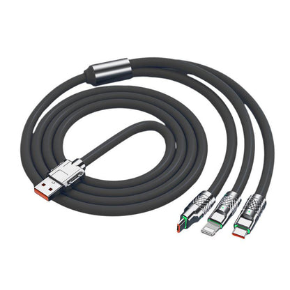 NovaCharge - 3-in-1 Multi-Charger Cable - Power Up All Devices Fast ⚡🔋