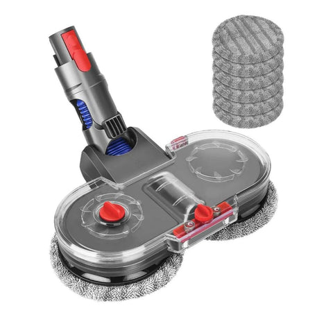 Elektrischer Wischaufsatz für Dyson V7/V8/V10/V11 – Mit Wassertank & 6 Mikrofaser-Pads
