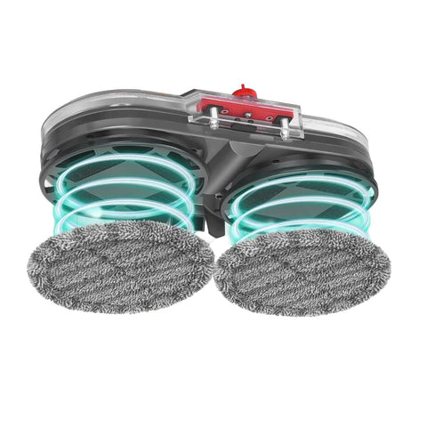 Elektrischer Wischaufsatz für Dyson V7/V8/V10/V11 – Mit Wassertank & 6 Mikrofaser-Pads