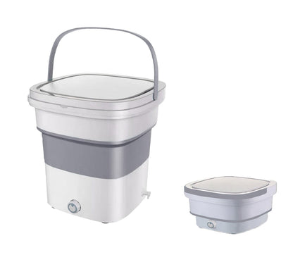 Faltbare Mini Waschmaschine 2kg – Gefaltet nur 18cm, Leise & Für Unterwegs