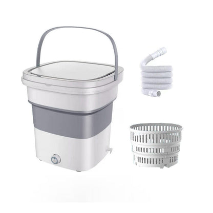 Faltbare Mini Waschmaschine 2kg – Gefaltet nur 18cm, Leise & Für Unterwegs