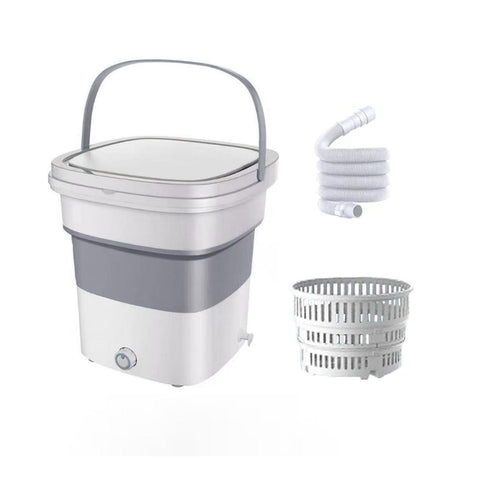 Faltbare Mini Waschmaschine 2kg – Gefaltet nur 18cm, Leise & Für Unterwegs