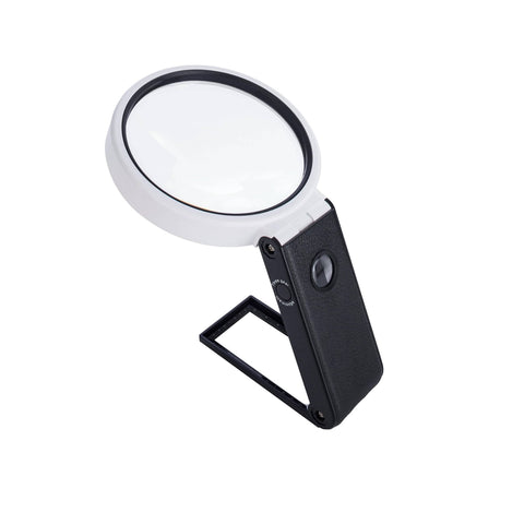 LED Leselupe – 3 Beleuchtungsmodi, USB-Aufladbar & Verstellbarer Hals