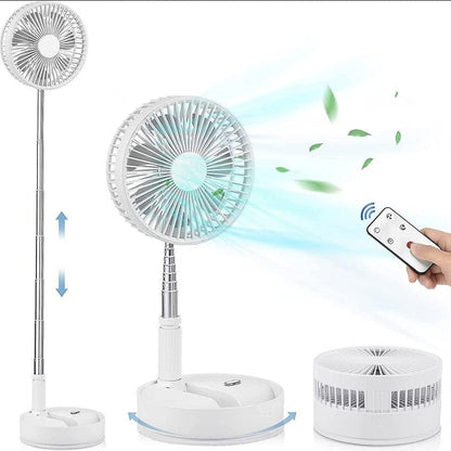 Tisch- & Standventilator mit Fernbedienung – Bis 77,5cm, Mehrere Stufen & Schwenkfunktion