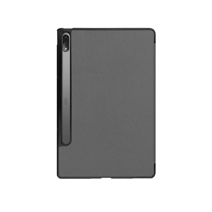 Dreifach faltbare Lederhülle für Lenovo Tab P12 – mit Aufstellfunktion & Auto-Sleep