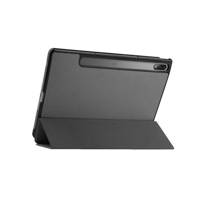 Dreifach faltbare Lederhülle für Lenovo Tab P12 – mit Aufstellfunktion & Auto-Sleep
