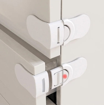 Schrank & Schubladensicherung – 3er Set, Kindersicherung Einfach Installierbar