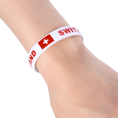 Silikon Fan-Armband Schweiz – Verstellbar & Für Fussballfans