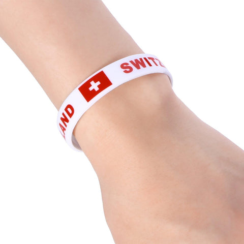 Silikon Fan-Armband Schweiz – Verstellbar & Für Fussballfans
