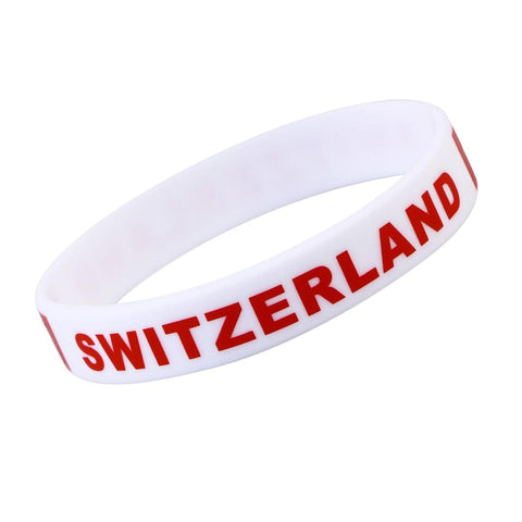 Silikon Fan-Armband Schweiz – Verstellbar & Für Fussballfans