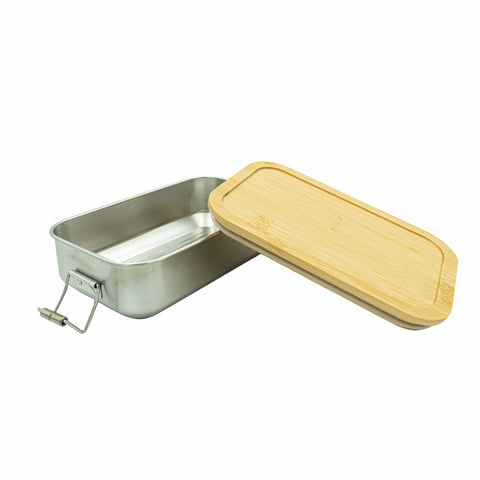 Lunchbox Edelstahl – 17,5x10,5x5cm, Luftdichter Deckel & Für Unterwegs