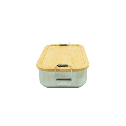 Lunchbox Edelstahl – 17,5x10,5x5cm, Luftdichter Deckel & Für Unterwegs