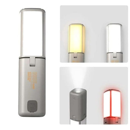 Auffaltbare LED Campinglampe – Wasserabweisend, USB-Aufladbar & Inkl. Akku
