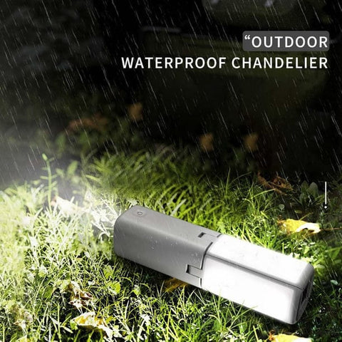 Auffaltbare LED Campinglampe – Wasserabweisend, USB-Aufladbar & Inkl. Akku