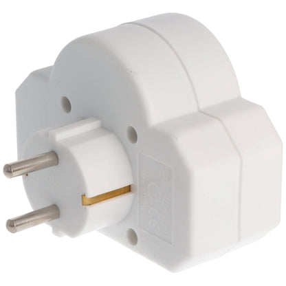 Multistecker 3-in-1 – 2x CH & 1x Schuko (DE), Für Zuhause & Büro