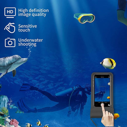 Smartphone Dry Bag – Wasserdicht, Transparent & Für Unterwasserfotos