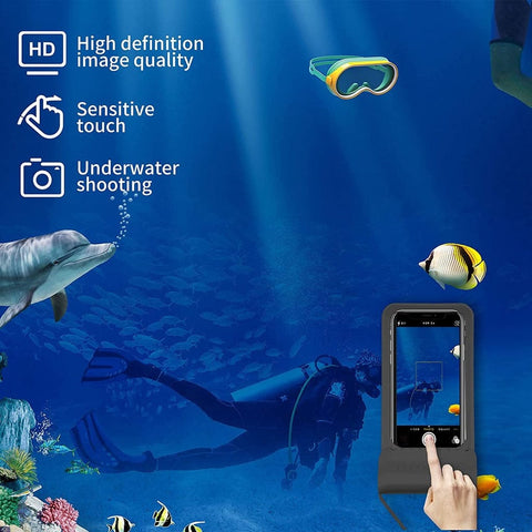 Smartphone Dry Bag – Wasserdicht, Transparent & Für Unterwasserfotos
